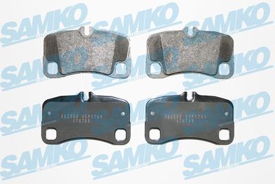 5SP1764 SAMKO Комплект тормозных колодок, дисковый тормоз