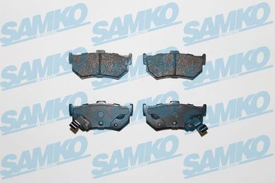 5SP751 SAMKO Комплект тормозных колодок, дисковый тормоз