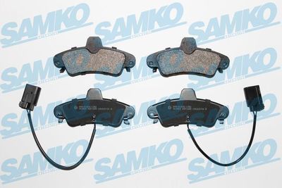 5SP1668 SAMKO Комплект тормозных колодок, дисковый тормоз