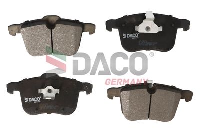 322721 DACO Germany Комплект тормозных колодок, дисковый тормоз