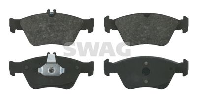 10916027 SWAG Комплект тормозных колодок, дисковый тормоз