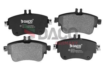 322303 DACO Germany Комплект тормозных колодок, дисковый тормоз