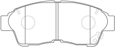 FP0562 FIT Комплект тормозных колодок, дисковый тормоз