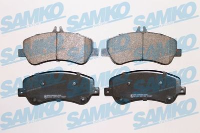 5SP1762 SAMKO Комплект тормозных колодок, дисковый тормоз