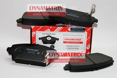 DBP1439 DYNAMATRIX Комплект тормозных колодок, дисковый тормоз