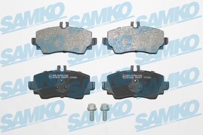 5SP671 SAMKO Комплект тормозных колодок, дисковый тормоз