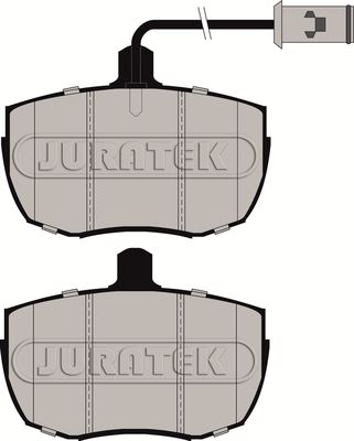 JCP841 JURATEK Комплект тормозных колодок, дисковый тормоз