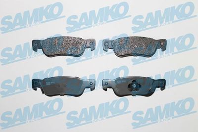 5SP052 SAMKO Комплект тормозных колодок, дисковый тормоз