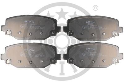 BP12608 OPTIMAL Комплект тормозных колодок, дисковый тормоз