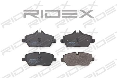 402B0138 RIDEX Комплект тормозных колодок, дисковый тормоз
