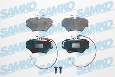 5SP469 SAMKO Комплект тормозных колодок, дисковый тормоз