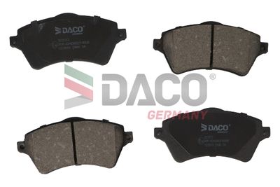 322012 DACO Germany Комплект тормозных колодок, дисковый тормоз