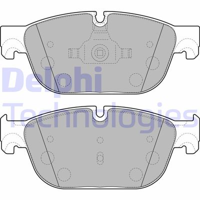 LP2198 DELPHI Комплект тормозных колодок, дисковый тормоз