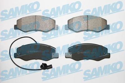5SP1570 SAMKO Комплект тормозных колодок, дисковый тормоз