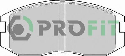 50000759 PROFIT Комплект тормозных колодок, дисковый тормоз