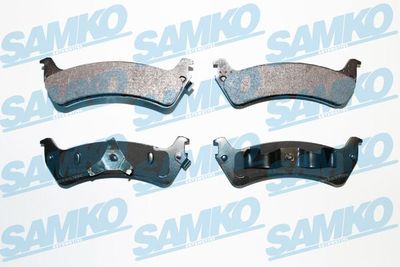 5SP990 SAMKO Комплект тормозных колодок, дисковый тормоз