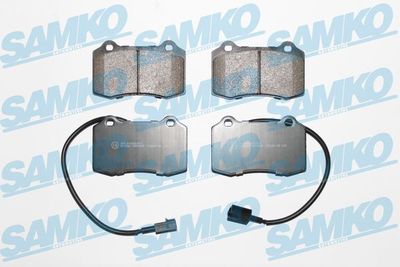 5SP1665 SAMKO Комплект тормозных колодок, дисковый тормоз