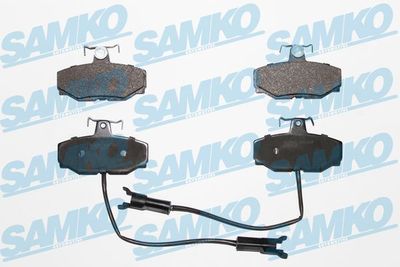 5SP338 SAMKO Комплект тормозных колодок, дисковый тормоз