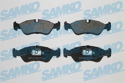 5SP656 SAMKO Комплект тормозных колодок, дисковый тормоз
