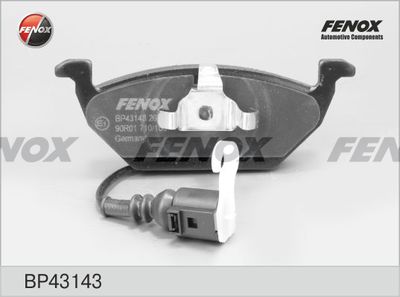 BP43143 FENOX Комплект тормозных колодок, дисковый тормоз