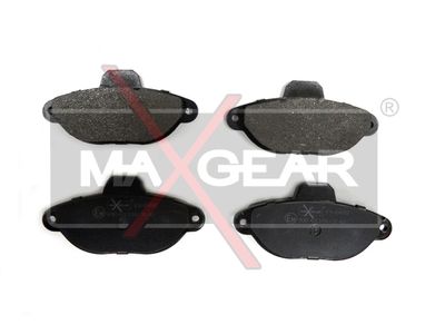 190493 MAXGEAR Комплект тормозных колодок, дисковый тормоз