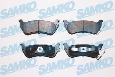 5SP1065 SAMKO Комплект тормозных колодок, дисковый тормоз