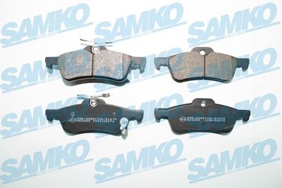 5SP2076 SAMKO Комплект тормозных колодок, дисковый тормоз