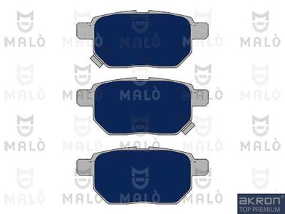 1051010 AKRON-MALÒ Комплект тормозных колодок, дисковый тормоз