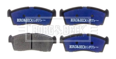 BBP2009 BORG & BECK Комплект тормозных колодок, дисковый тормоз
