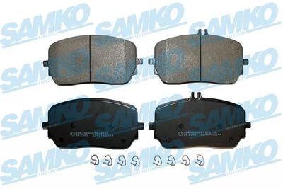 5SP2244 SAMKO Комплект тормозных колодок, дисковый тормоз