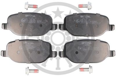 BP12320 OPTIMAL Комплект тормозных колодок, дисковый тормоз
