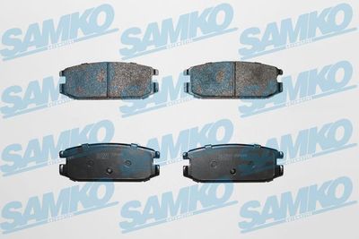 5SP045 SAMKO Комплект тормозных колодок, дисковый тормоз