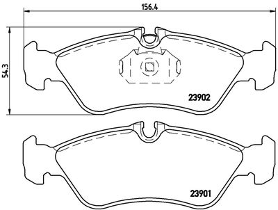FK20150 KAISHIN Комплект тормозных колодок, дисковый тормоз