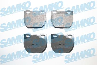 5SP611 SAMKO Комплект тормозных колодок, дисковый тормоз