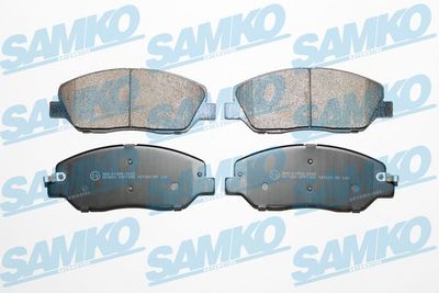5SP1382 SAMKO Комплект тормозных колодок, дисковый тормоз