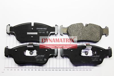 DBP1300 DYNAMATRIX Комплект тормозных колодок, дисковый тормоз