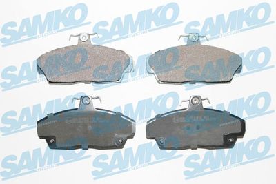 5SP1034 SAMKO Комплект тормозных колодок, дисковый тормоз