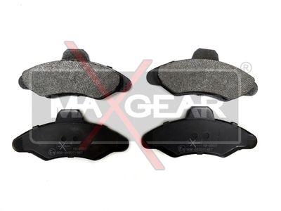 190557 MAXGEAR Комплект тормозных колодок, дисковый тормоз