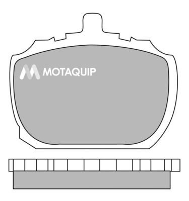 LVXL224 MOTAQUIP Комплект тормозных колодок, дисковый тормоз