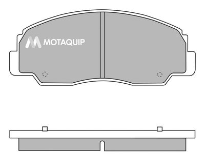 LVXL147 MOTAQUIP Комплект тормозных колодок, дисковый тормоз