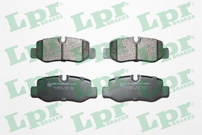 05P1905 LPR Комплект тормозных колодок, дисковый тормоз