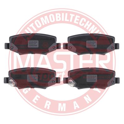 13046056292NSETMS MASTER-SPORT GERMANY Комплект тормозных колодок, дисковый тормоз