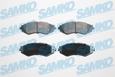 5SP710 SAMKO Комплект тормозных колодок, дисковый тормоз
