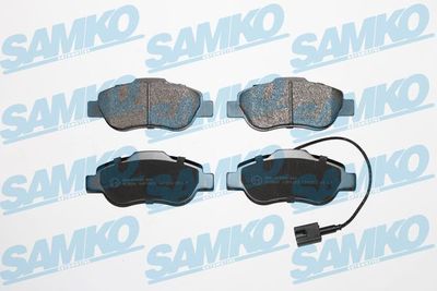 5SP1263 SAMKO Комплект тормозных колодок, дисковый тормоз