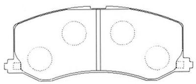 FP9201 FIT Комплект тормозных колодок, дисковый тормоз