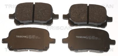 811013022 TRISCAN Комплект тормозных колодок, дисковый тормоз