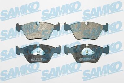 5SP193 SAMKO Комплект тормозных колодок, дисковый тормоз