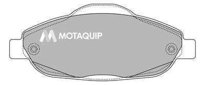 LVXL1333 MOTAQUIP Комплект тормозных колодок, дисковый тормоз