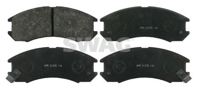 83916282 SWAG Комплект тормозных колодок, дисковый тормоз
