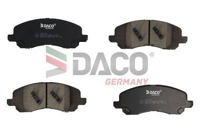 320505 DACO Germany Комплект тормозных колодок, дисковый тормоз